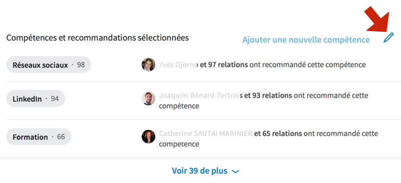LinkedIn : comment masquer un contact qui vous a recommandé une