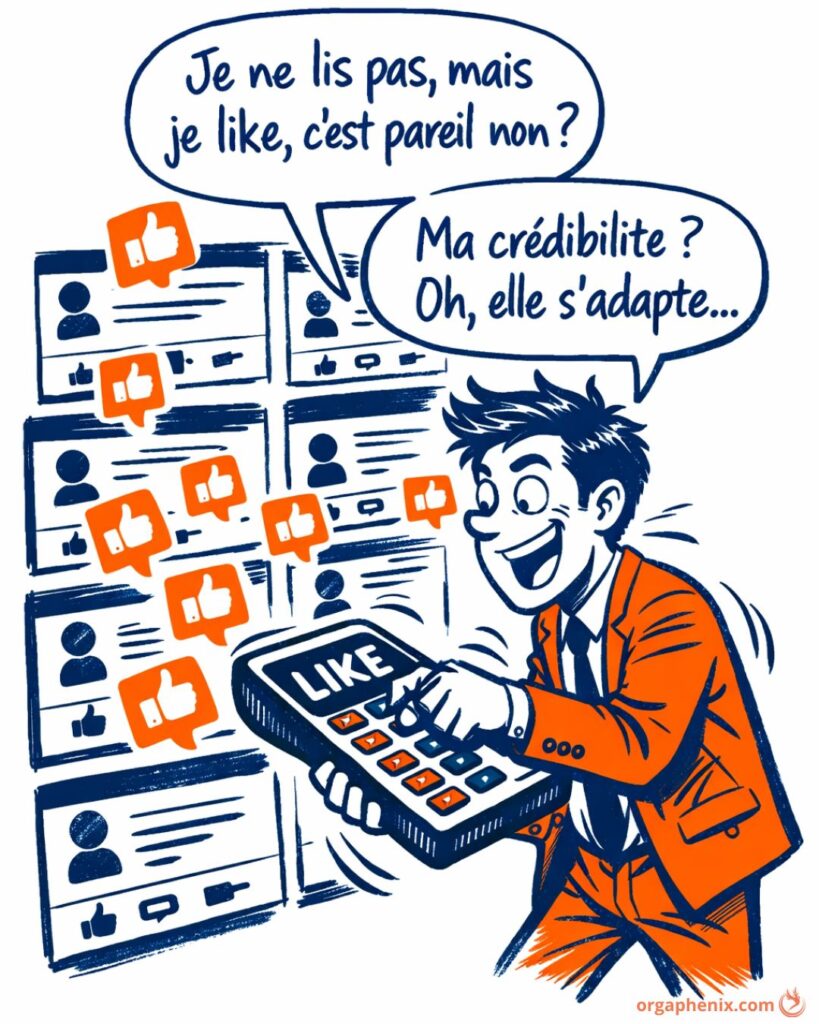 Interagir efficacement sur LinkedIn, ce n’est pas liker sans réfléchir.