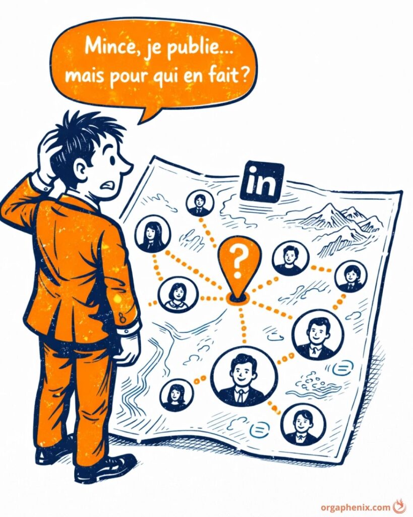 Les publications LinkedIn inefficaces parlent souvent à tout le monde… donc à personne.