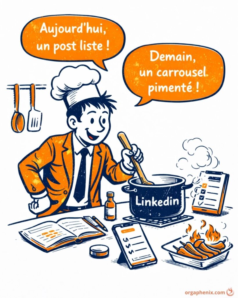 Tester différents formats permet de réduire les publications LinkedIn inefficaces.