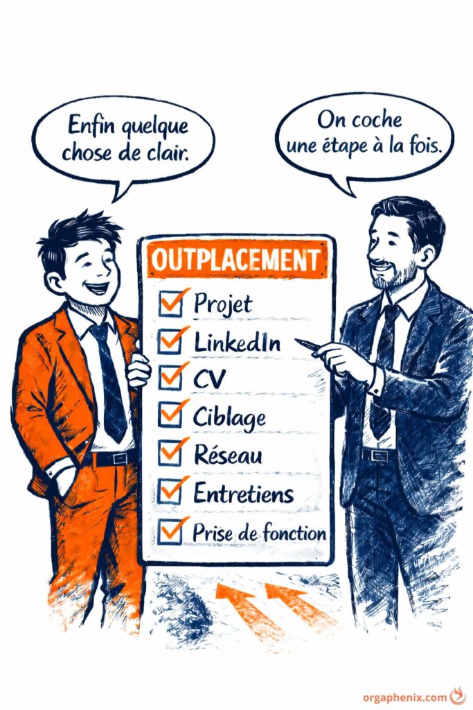 Etapes de l'outplacement