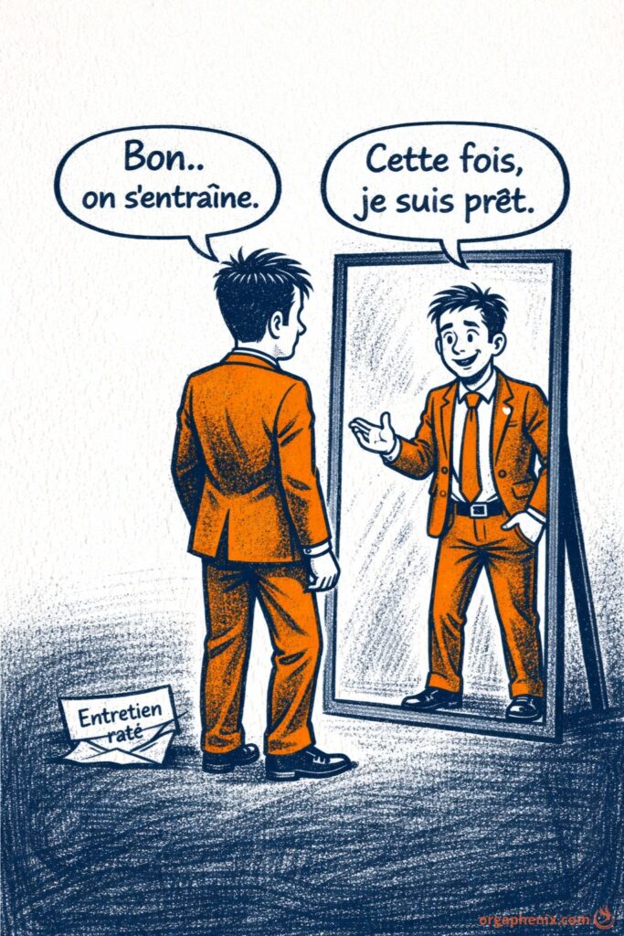 Entretien raté : un excellent entraînement pour le prochain.