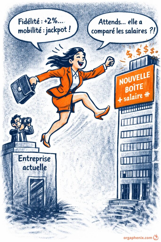 Changer d’entreprise est souvent le moyen le plus rapide d’augmenter son salaire.