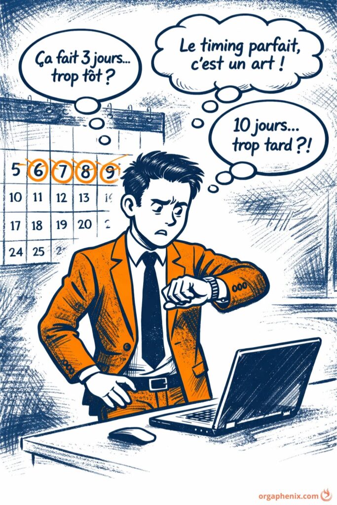 Quand faut-il relancer un recruteur ?