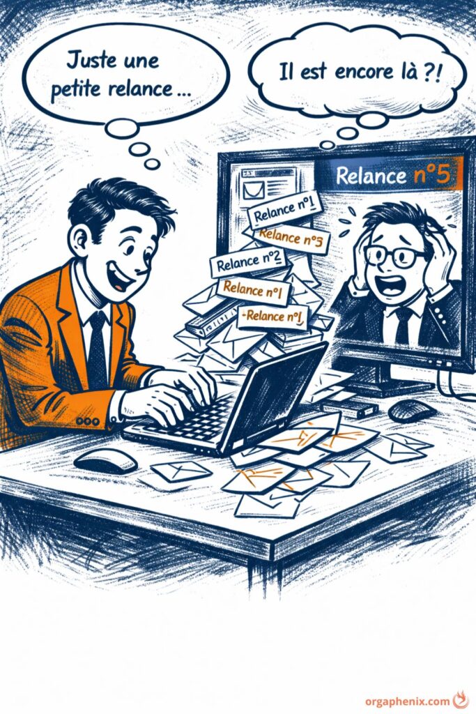 Ne pas relancer de manière insistante ou agressive