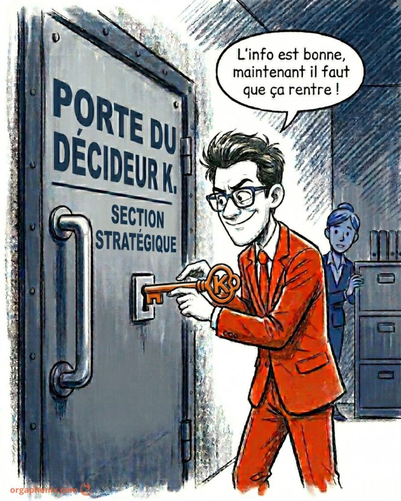 En démarche Réseau, l’accès passe par un intermédiaire