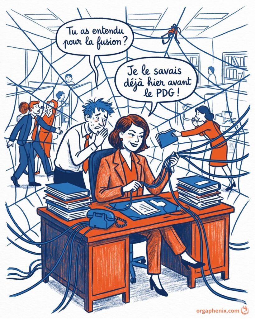 Les réseaux informels savent tout avant les autres