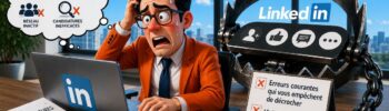 Erreurs LinkedIn : 13 pièges qui sabotent votre recherche d’emploi